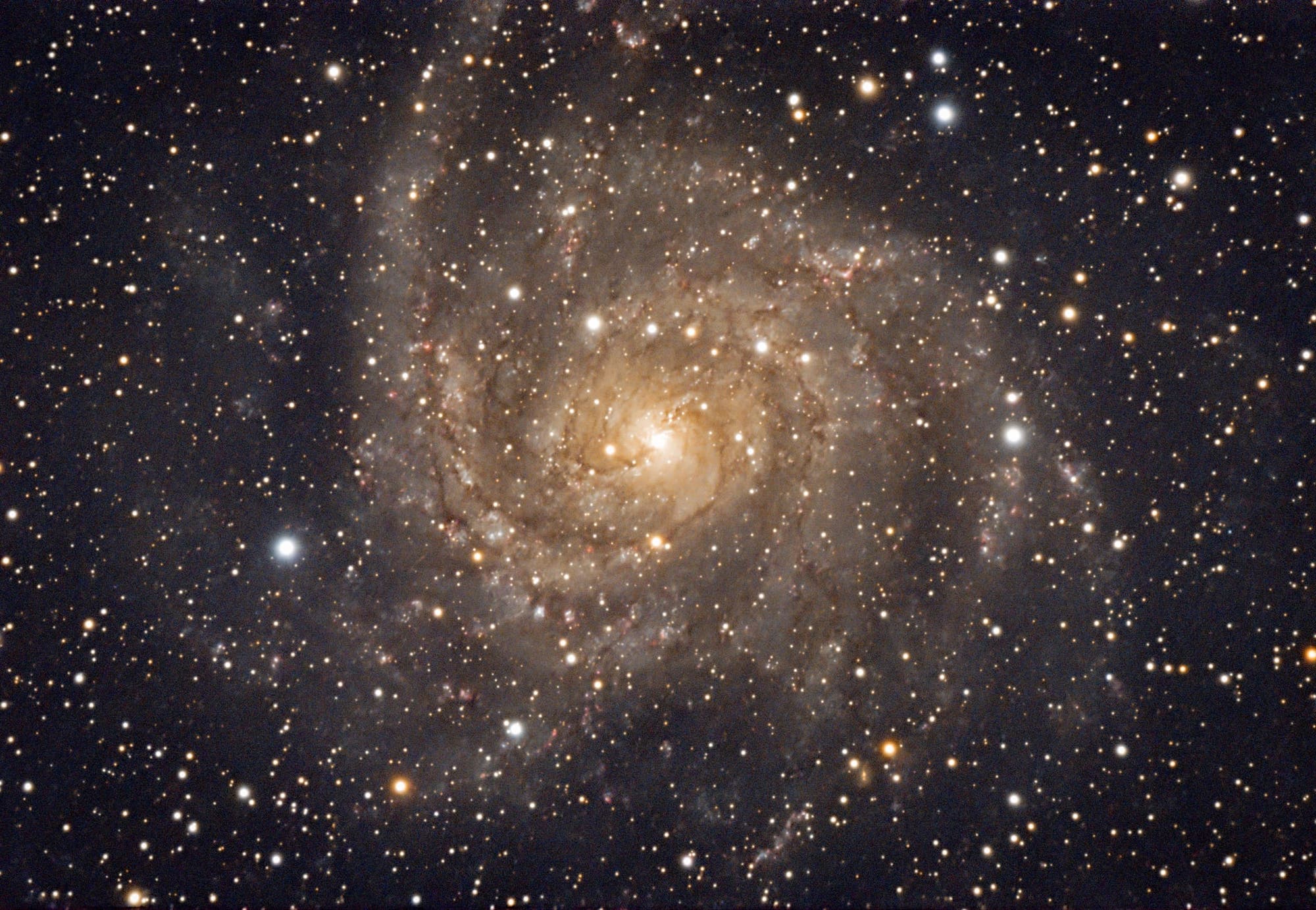 Die verborgene Galaxie hinter der Milchstraße