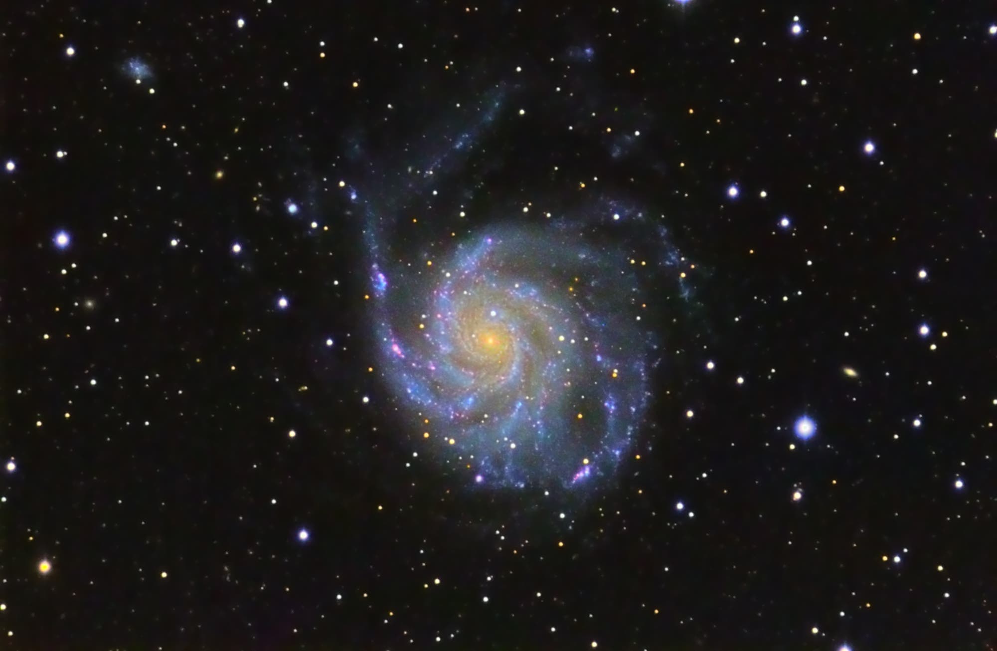 Feuerradgalaxie - M 101