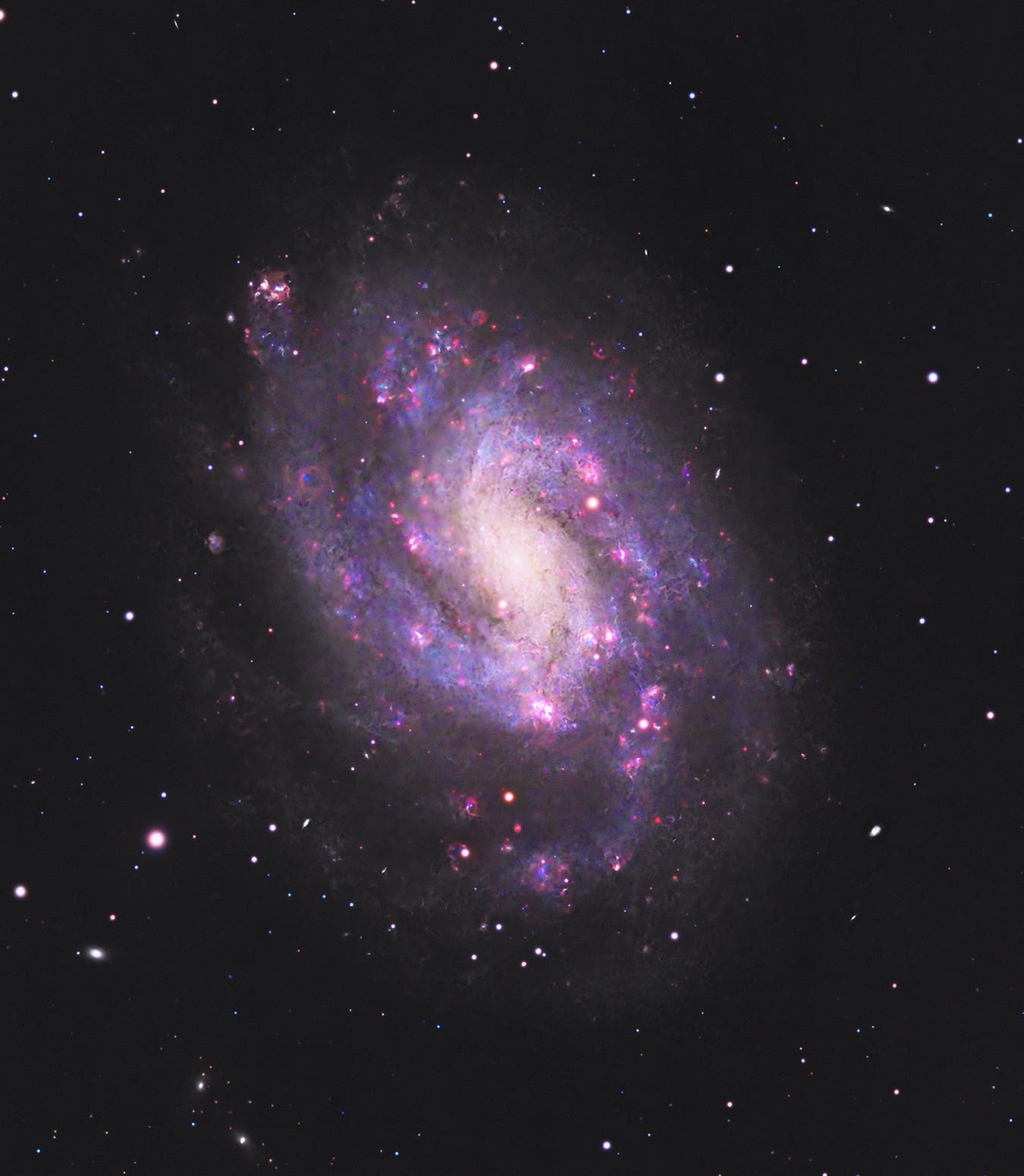 NGC 300 – Spiralgalaxie im Sternbild Bildhauer