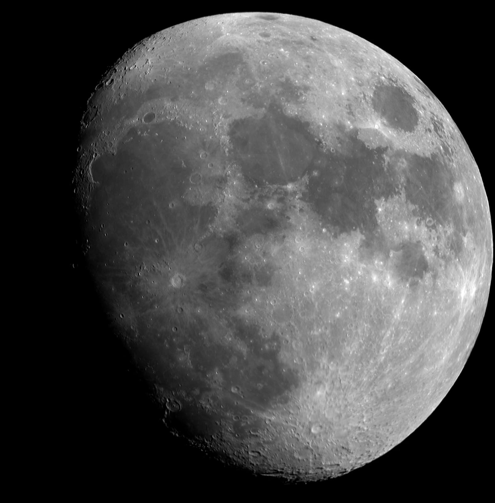 Mond am 12. März 2014