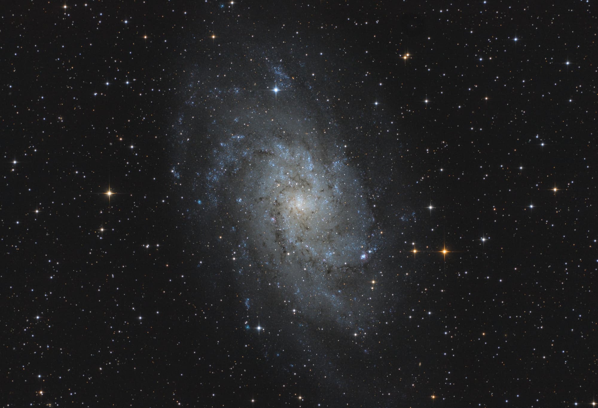 Dreiecksgalaxie Messier 33 aus Tirol