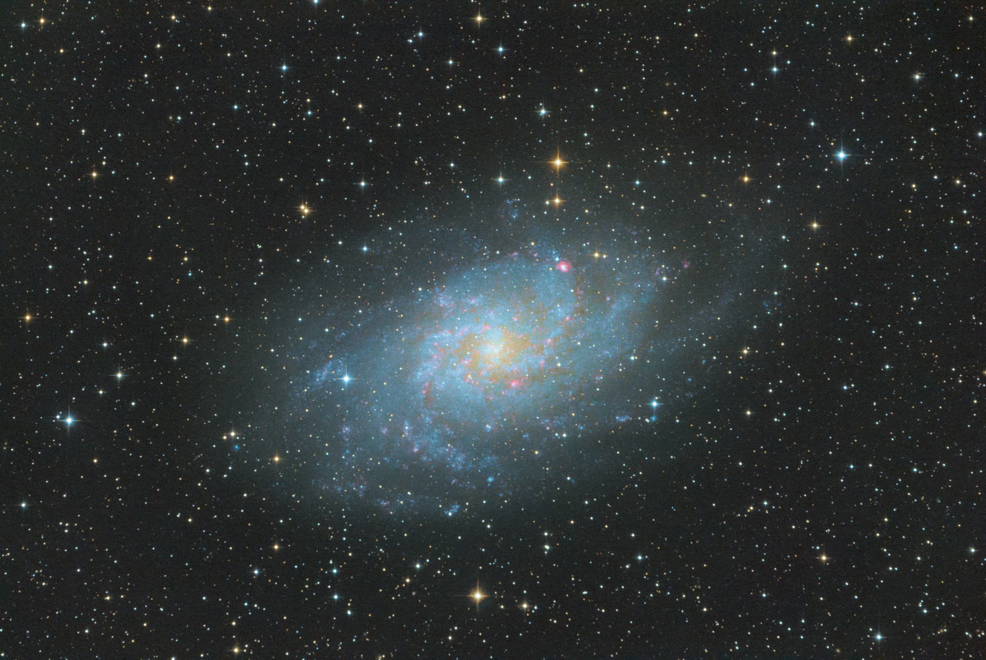 Messier 33, Dreiecksgalaxie