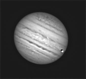 Schattenvorübergang von Io am 21. August 2021 (2)
