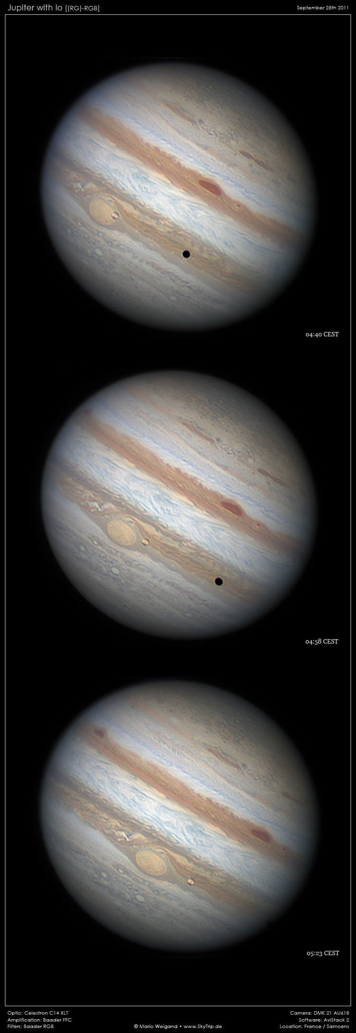 Jupiter mit Io-Transit