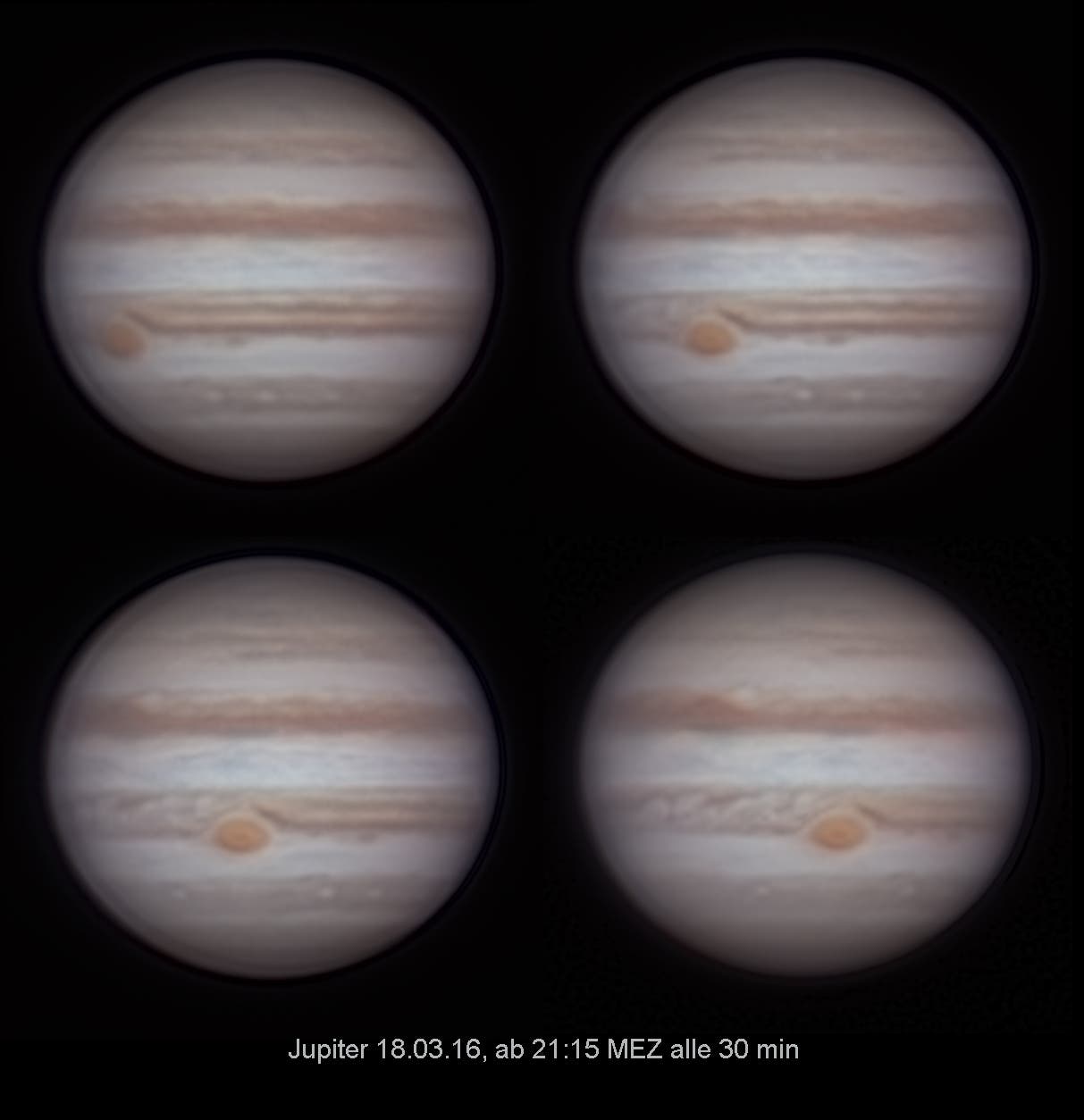 Jupitersequenz mit GRF