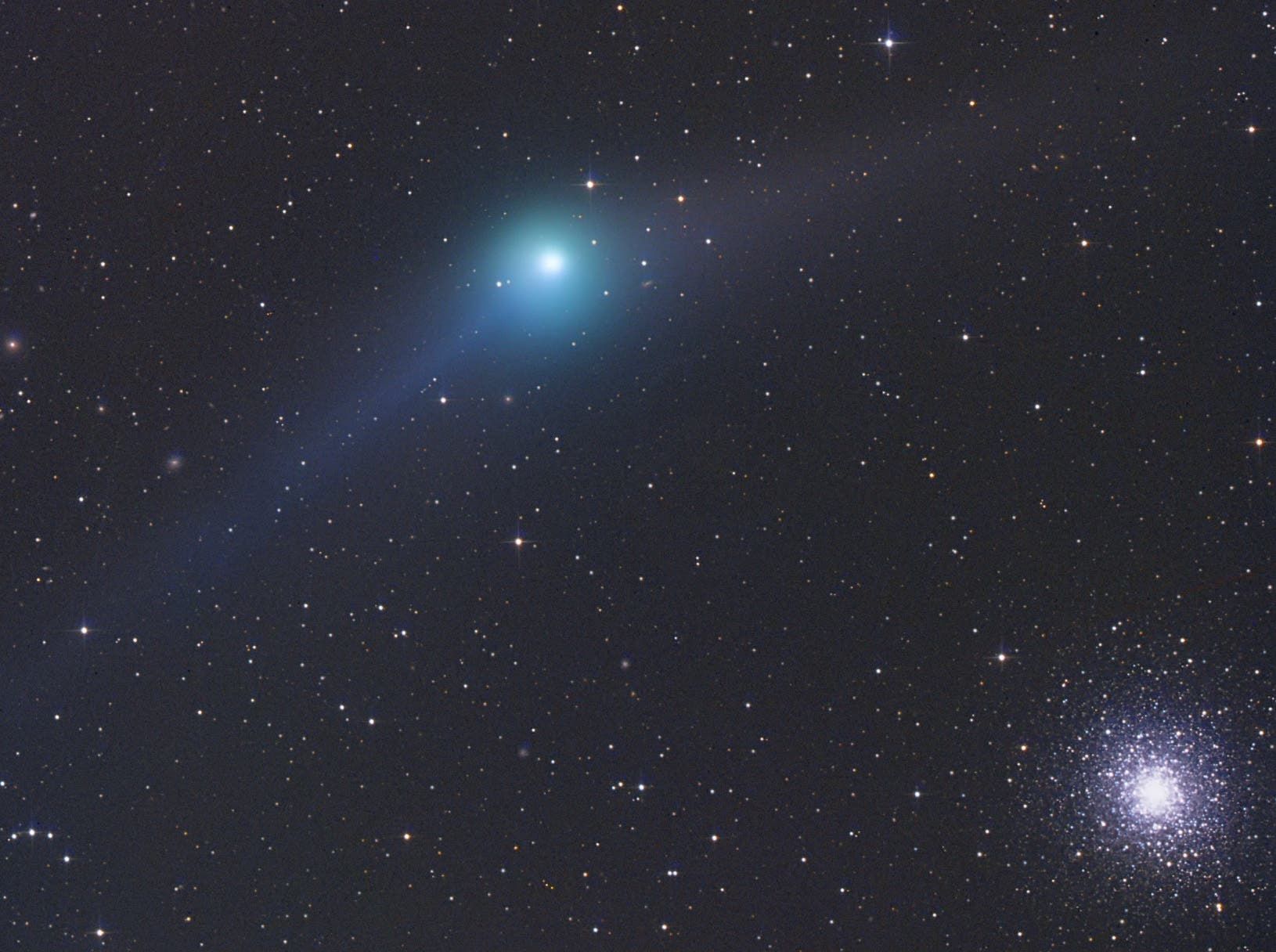Komet Garradd am 3.2.2012 bei M 92
