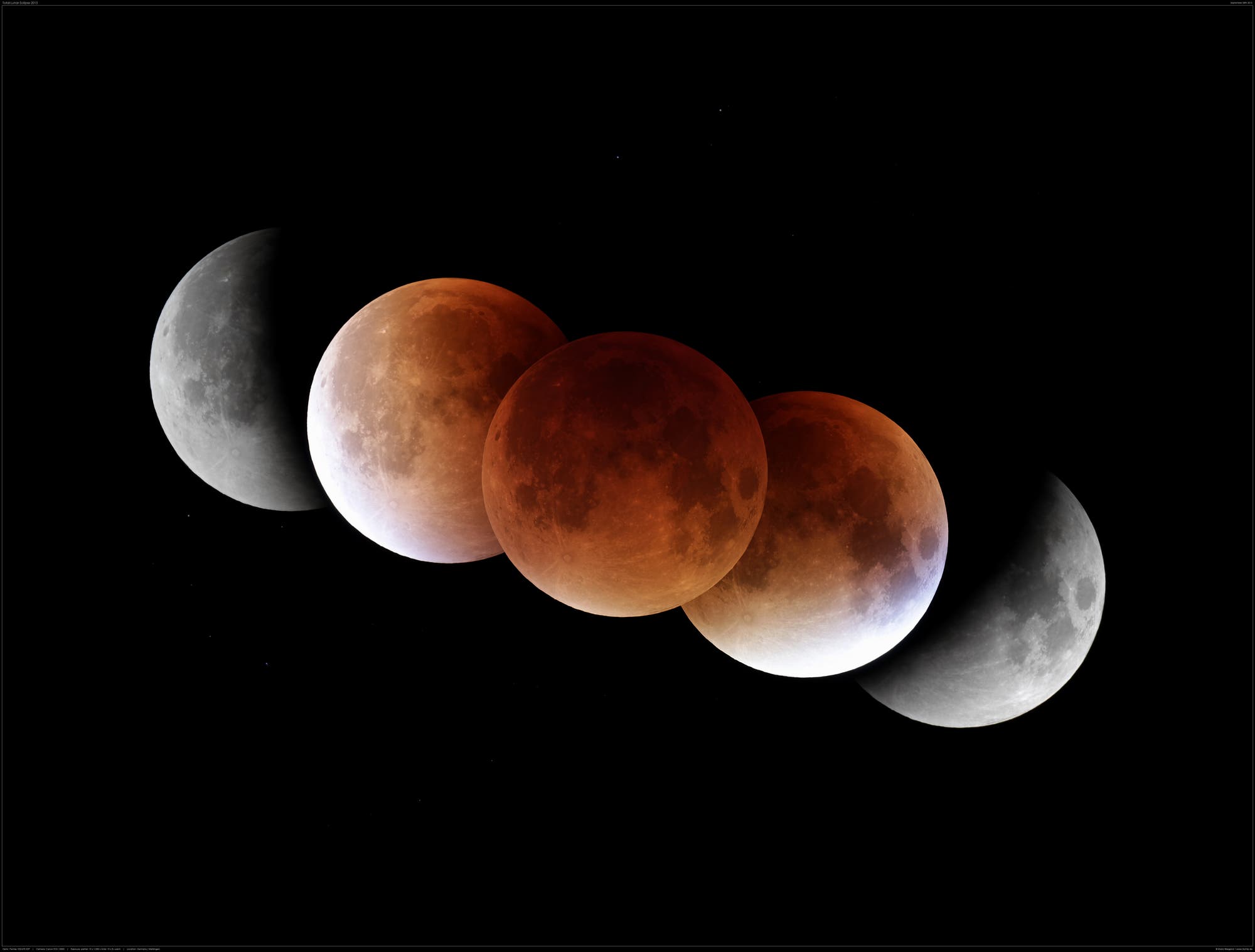 Die totale Mondfinsternis vom 28. September 2015