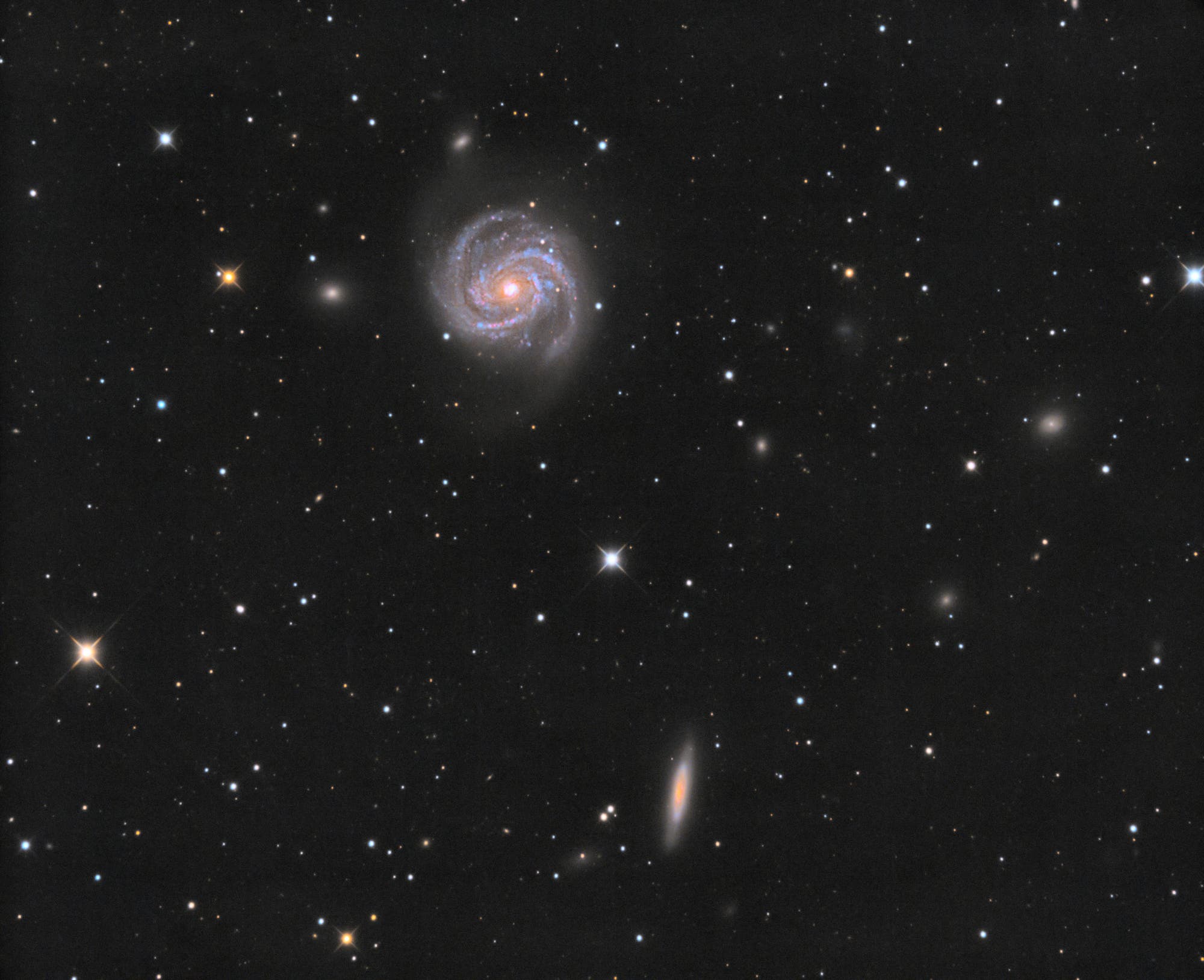 M100 and NGC4312