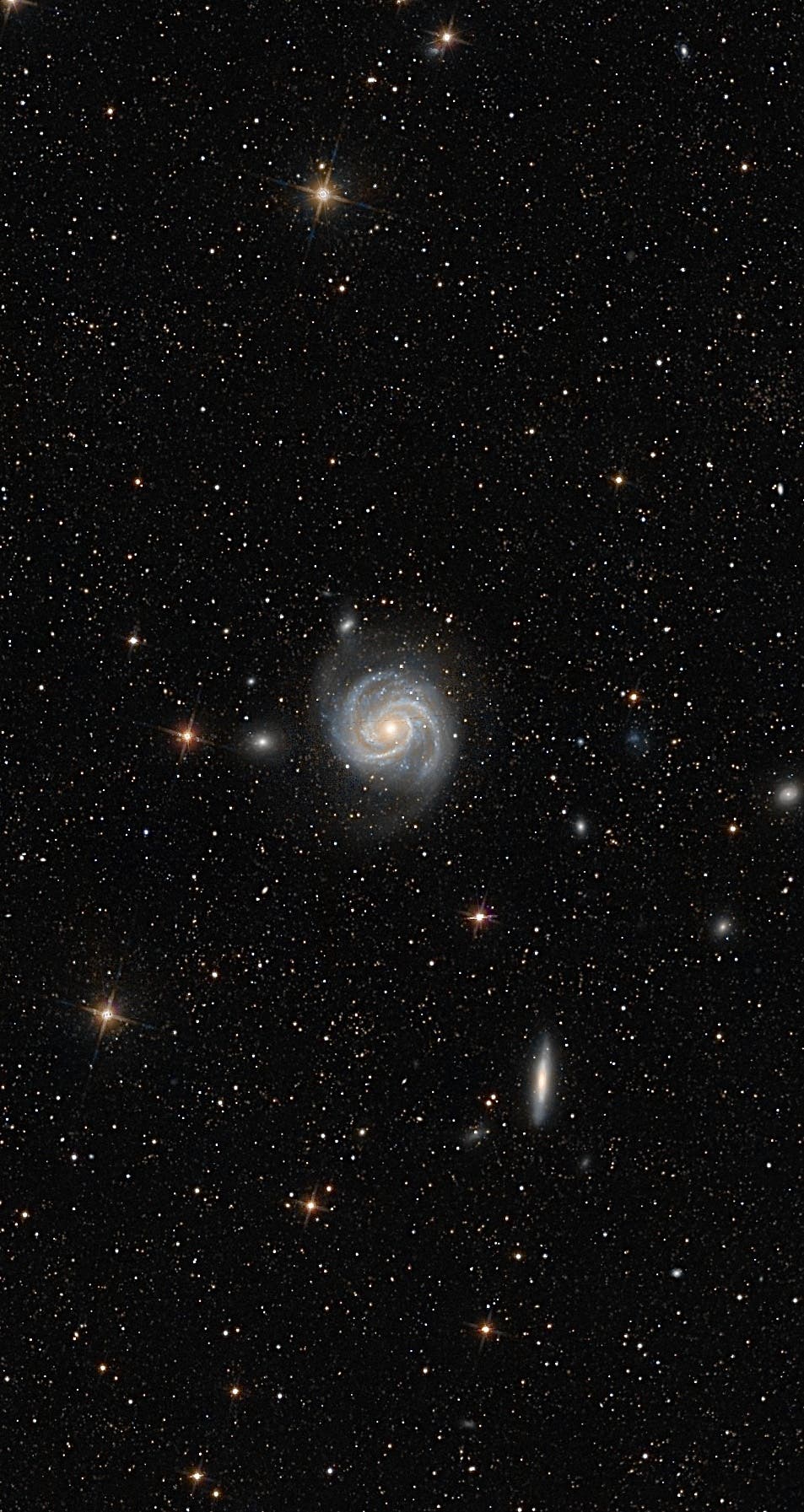 Balkenspiralgalaxie Messier 100