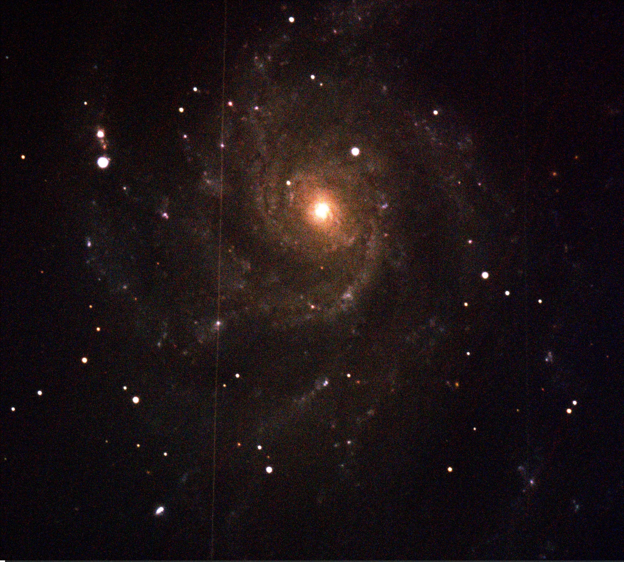 Messier 101 mit Supernova