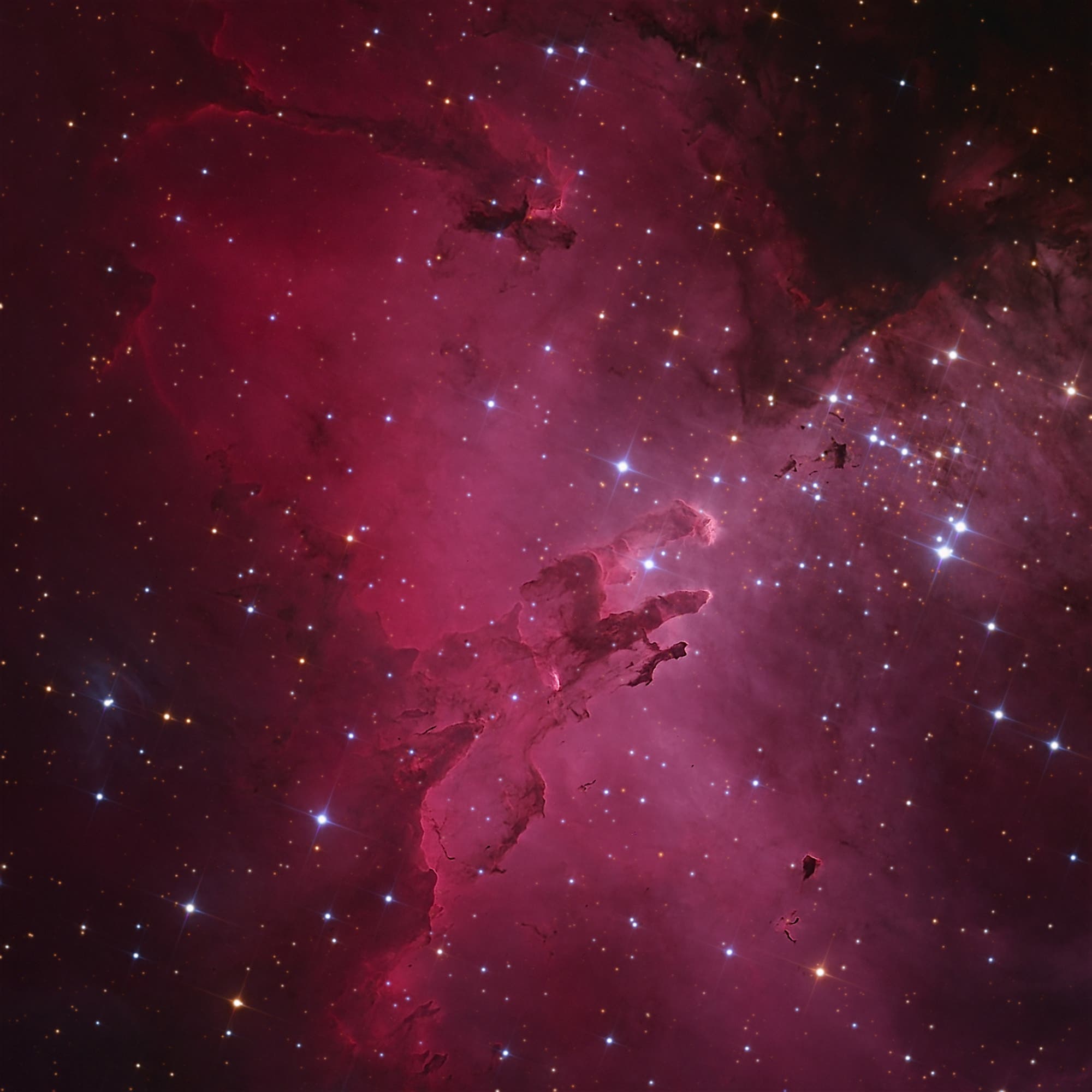 Messier 16 - Adlernebel und 'Pillars of Creation'
