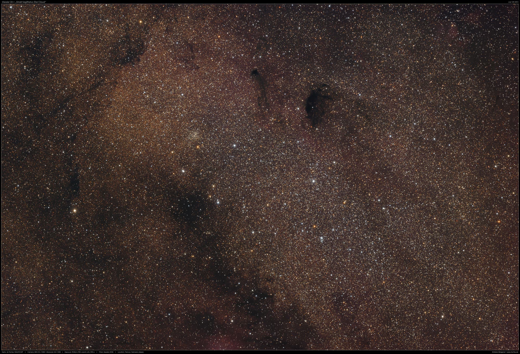 Messier 24 & NGC 6603