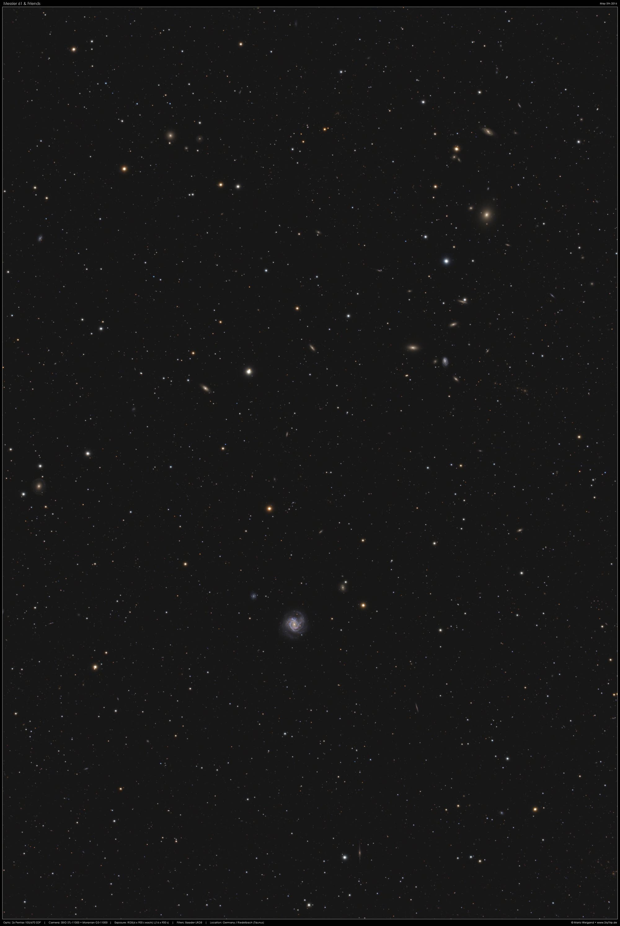 Messier 61 & Friends