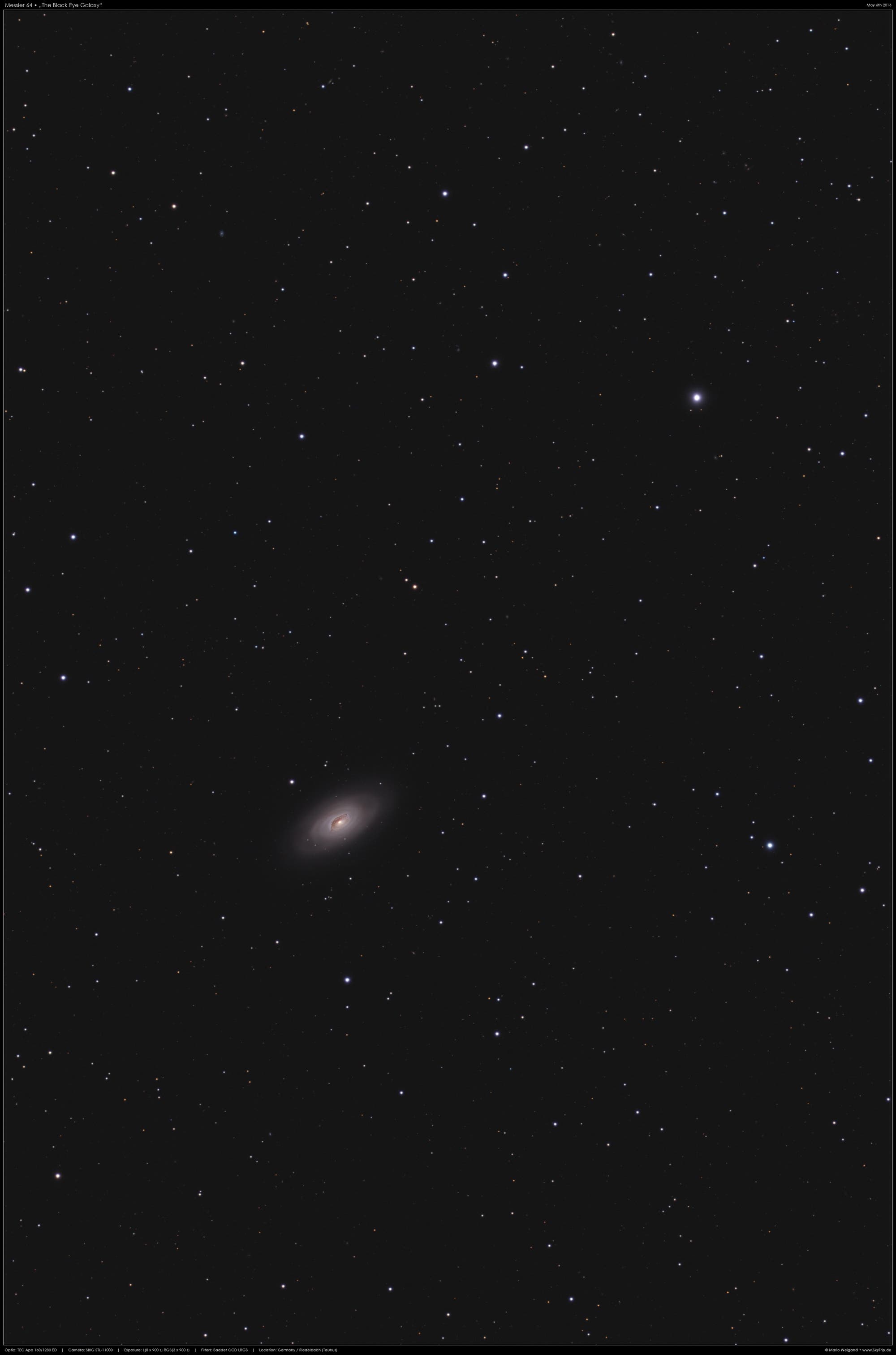 Messier 64 "The Black Eye"
