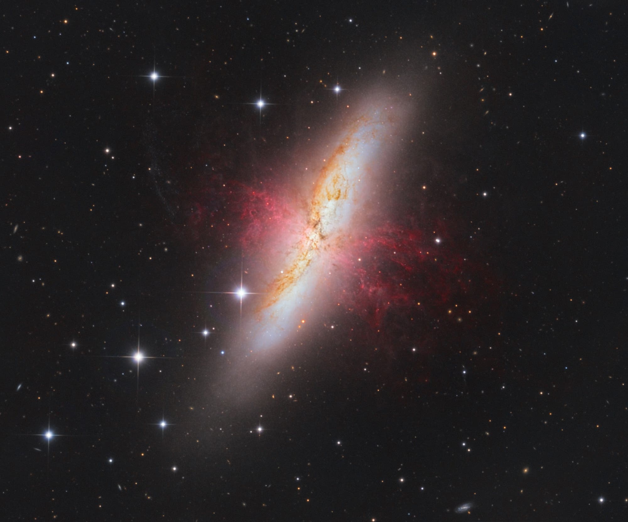 Messier 82 - Zigarrengalaxie