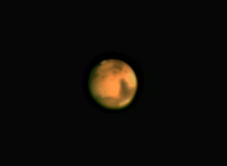 Mars am 1.4.2012