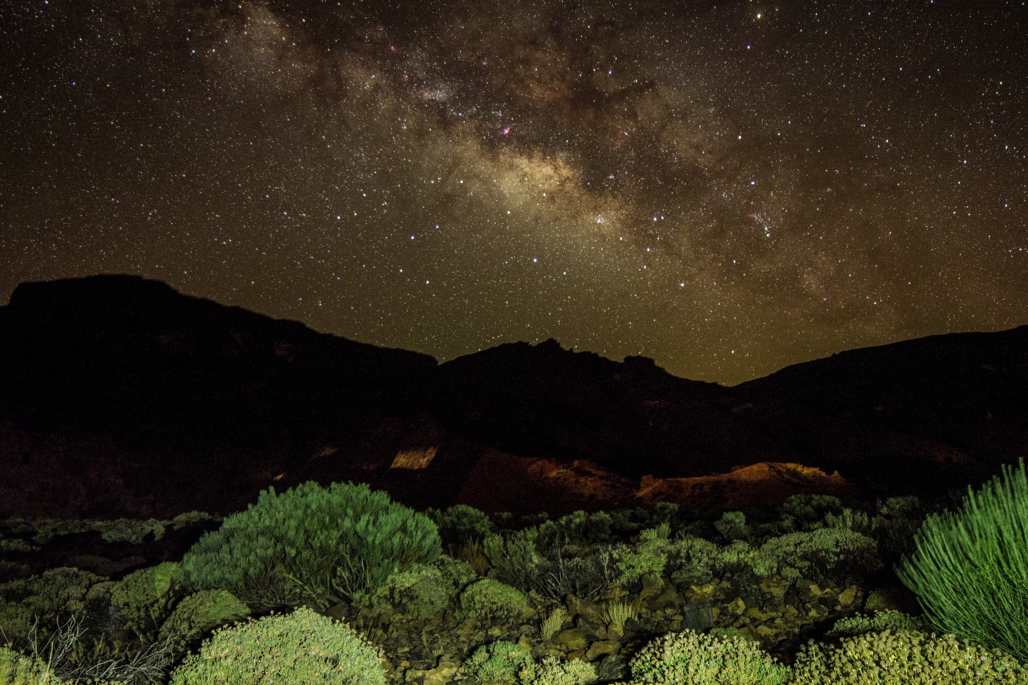 Milchstraße vom Pico del Teide Nationalpark II