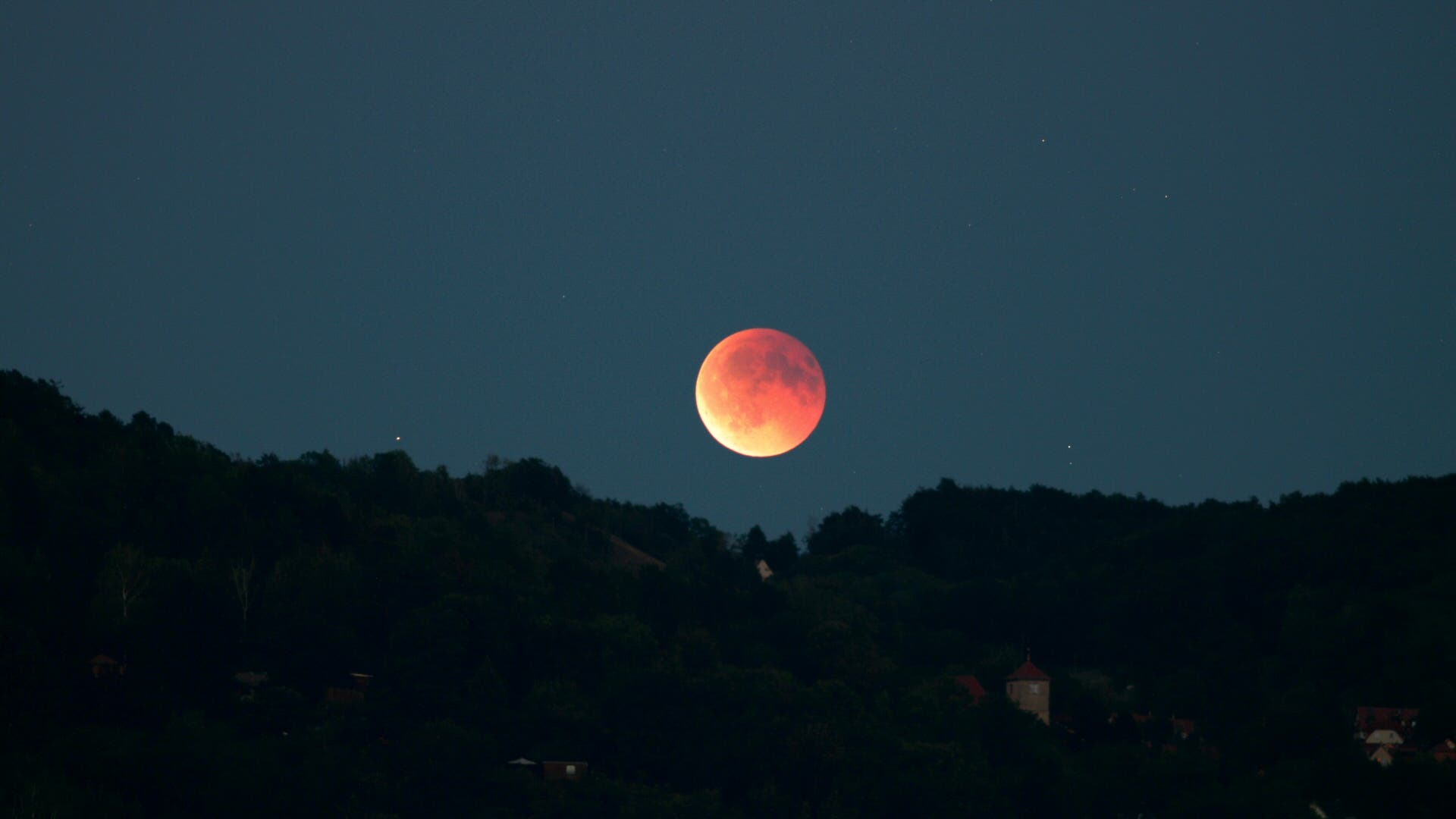 Totale Mondfinsternis über Jena
