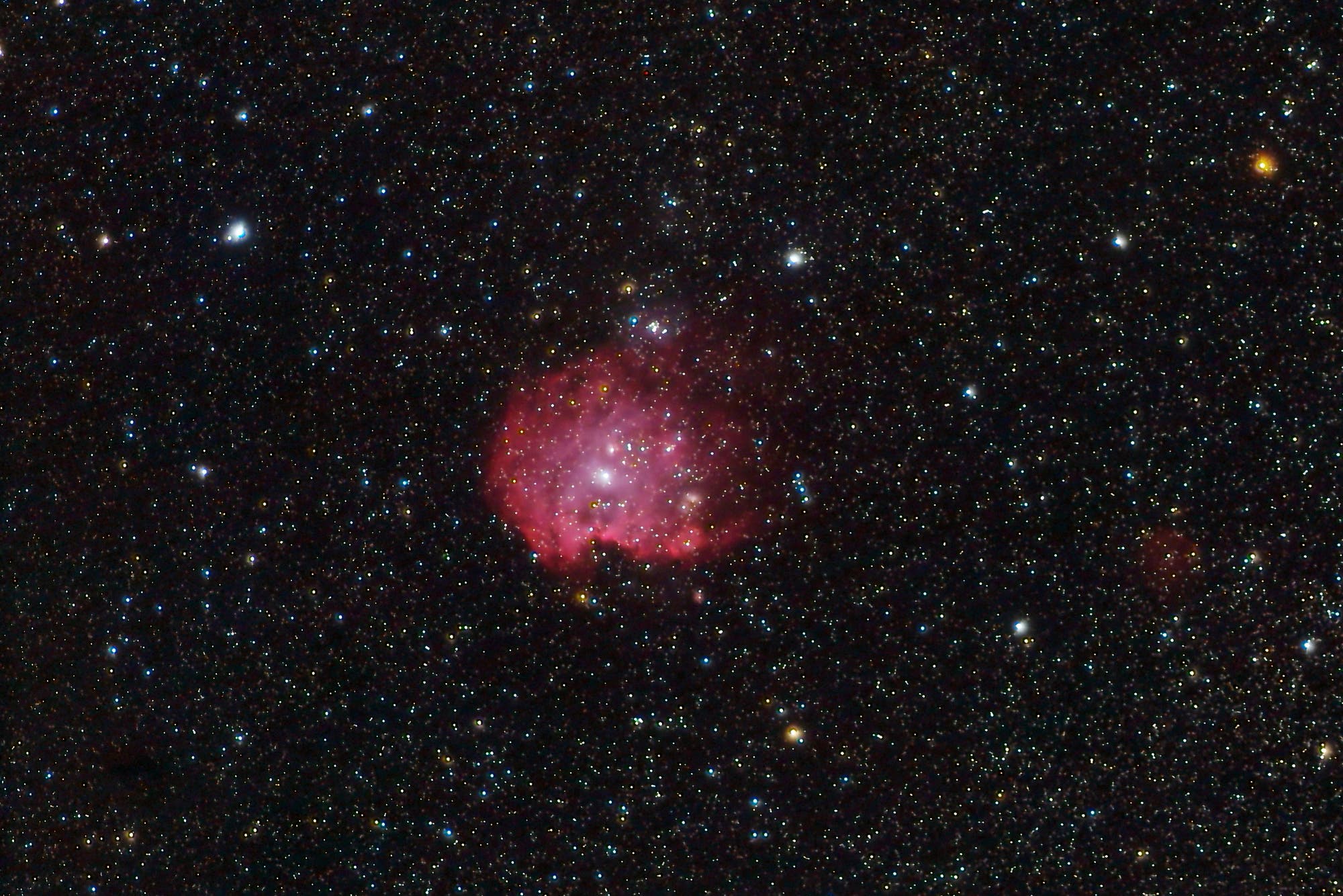 NGC 2174 - Affenkopfnebel im Weitfeld