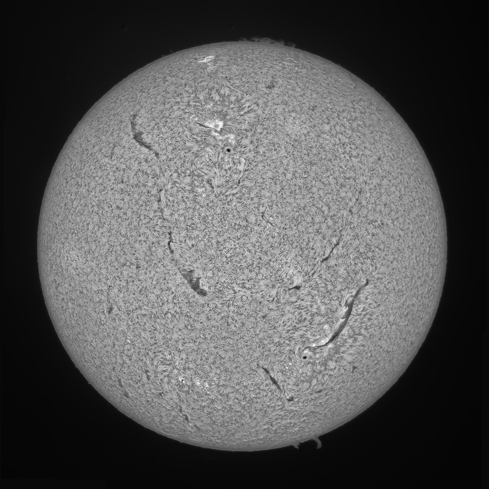 Sonne in H-Alpha am 16. Juli 2015