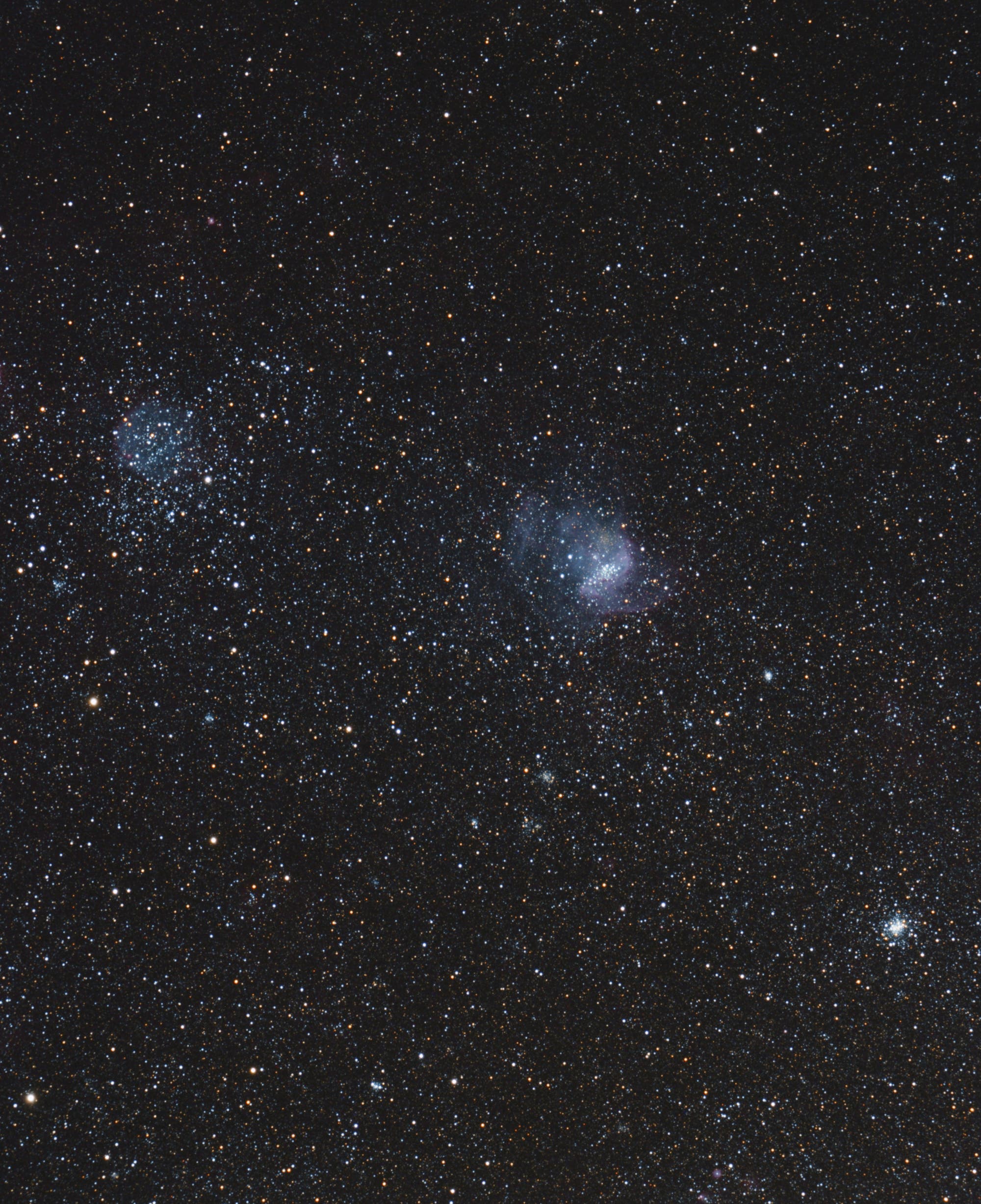 Region um NGC 346 in der Kleinen Magellanschen Wolke