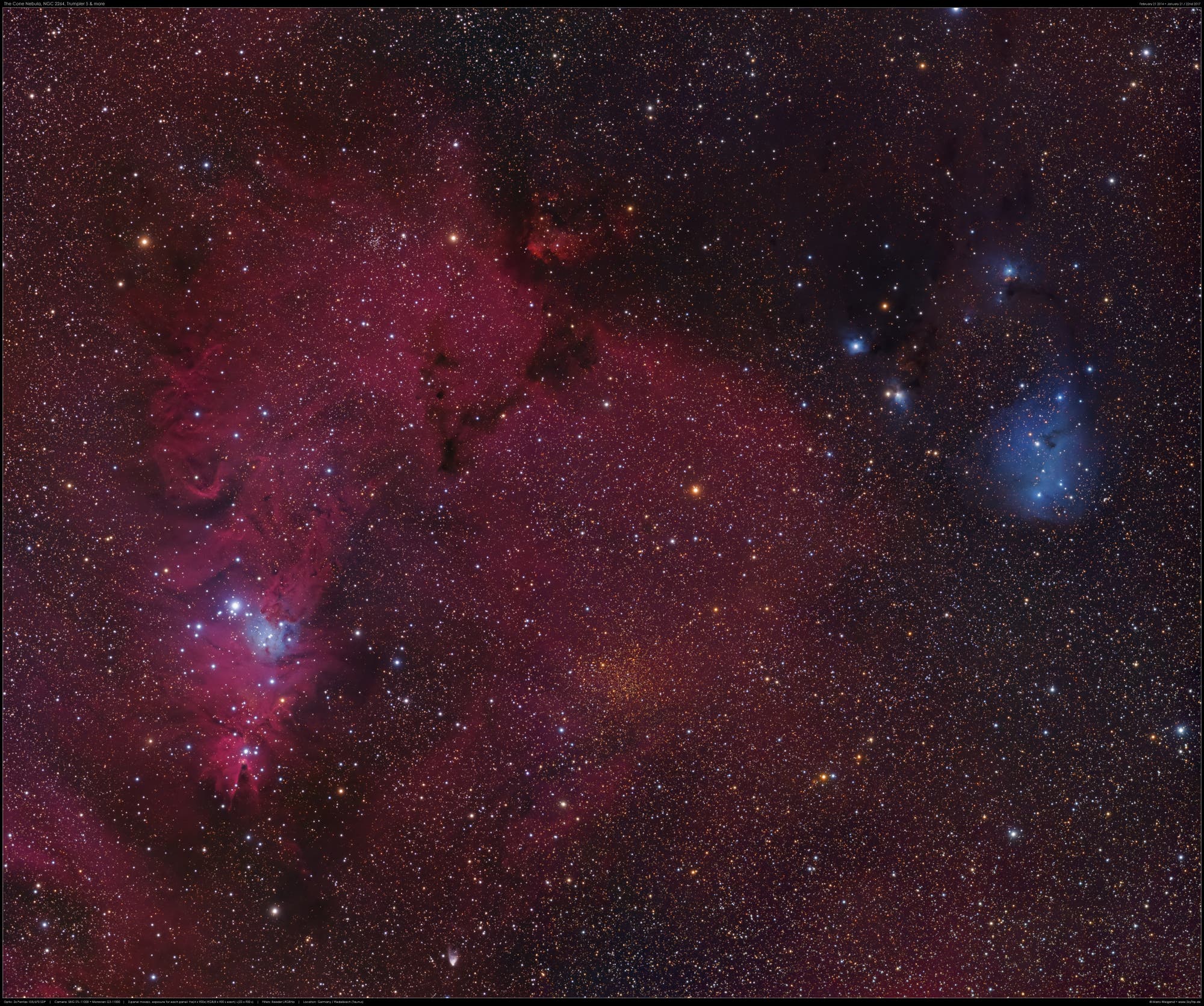 Der "Konusnebel", NGC 2264 & mehr