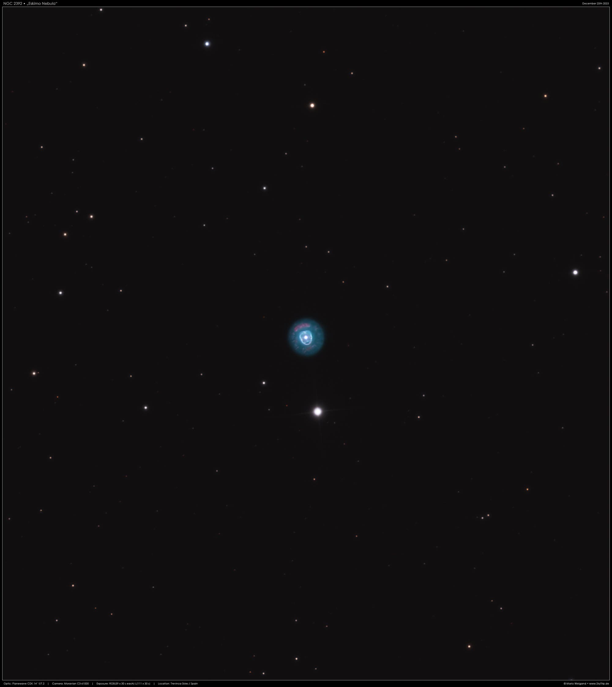 NGC 2392 - Eskimonebel