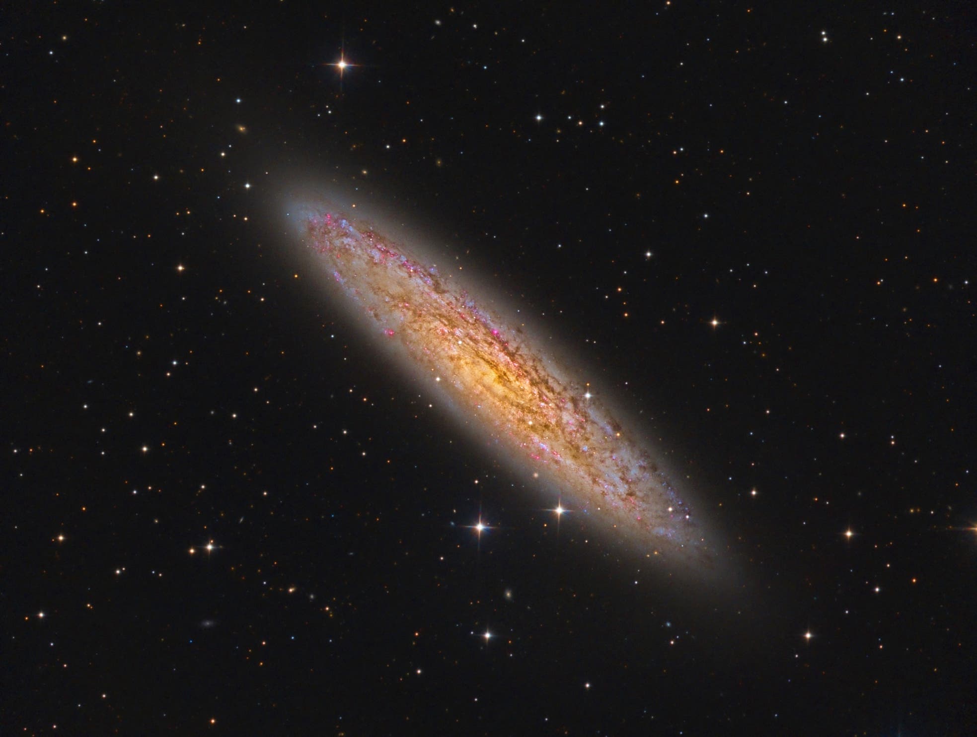 NGC 253 – eine der hellsten Galaxien am Himmel
