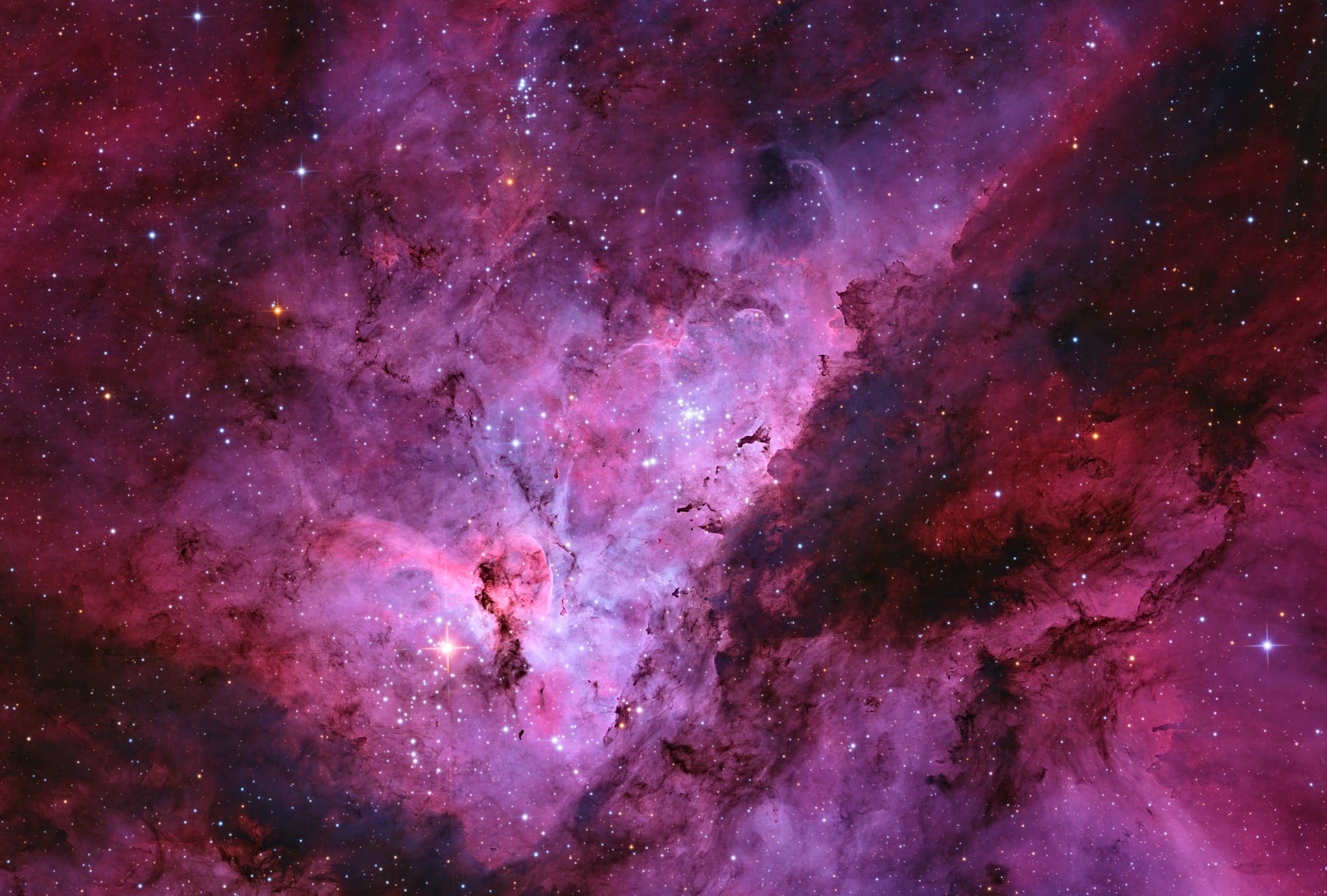 NGC 3372 - Zentrum