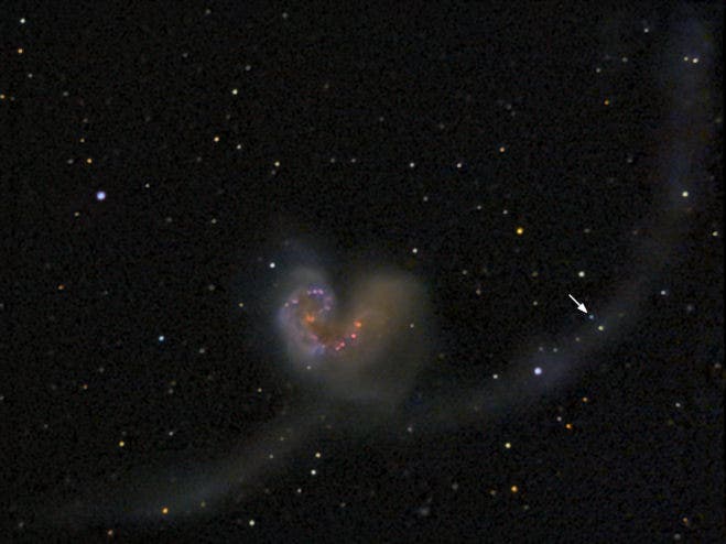 Supernova SN2007sr in NGC4038
