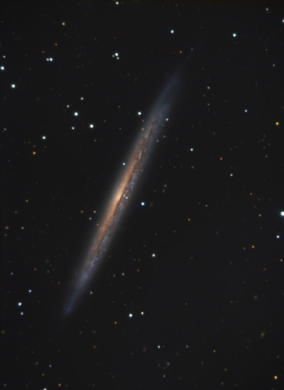 NGC 5907 im Drachen