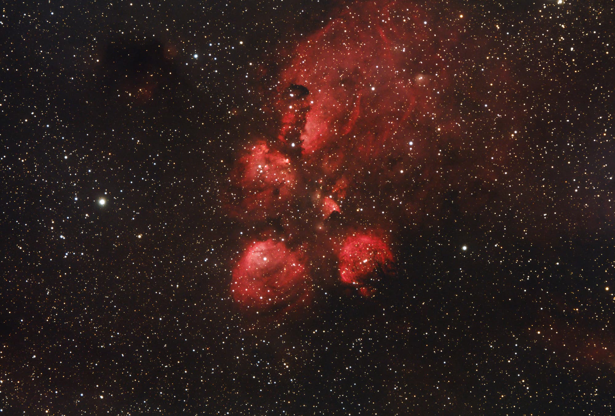 NGC 6334 - Die Katzenpfote