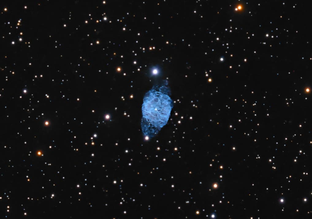 NGC 6905 Blauer Blitz Planetarischer Nebel
