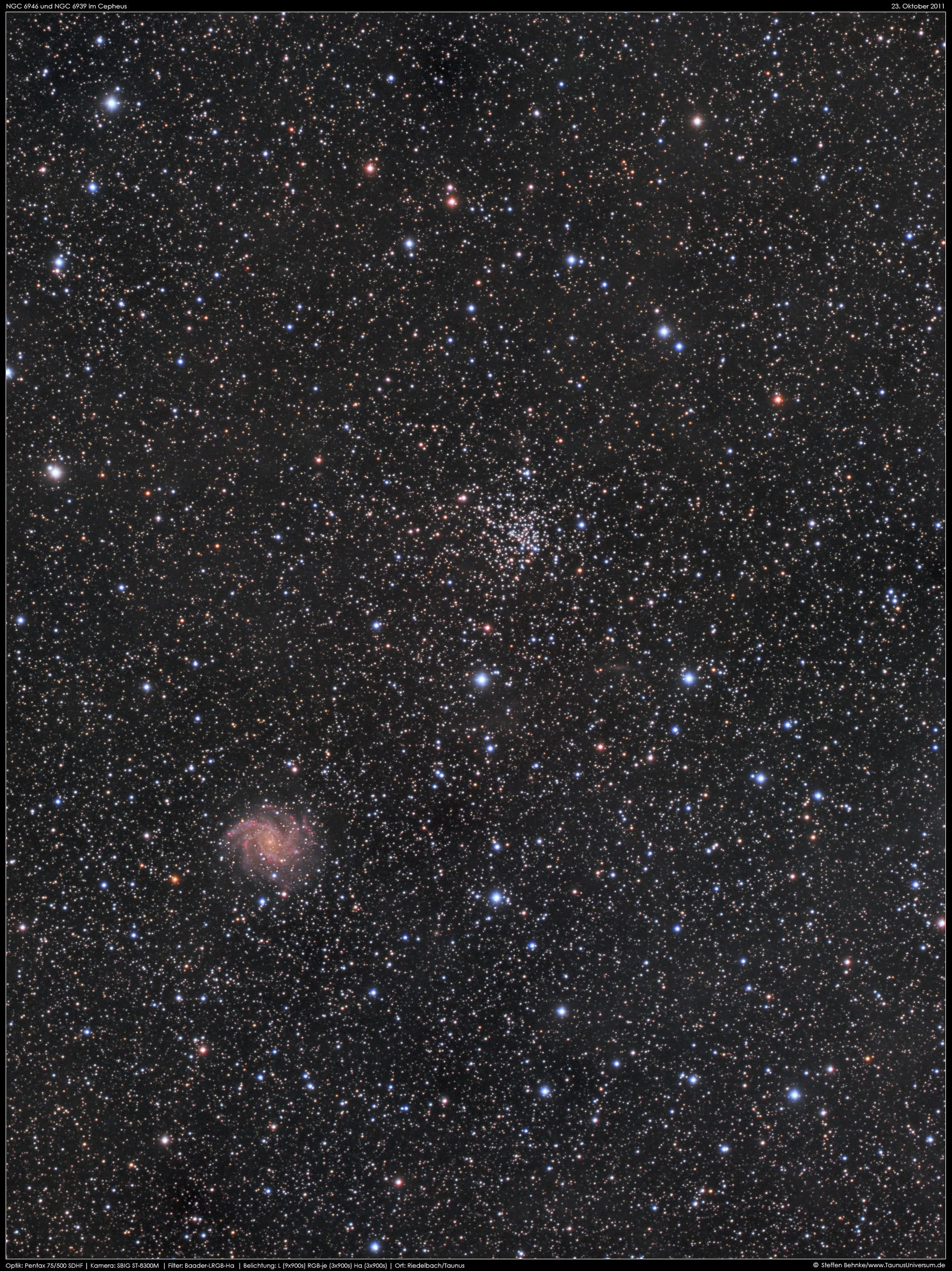 NGC 6939 & NGC 6946