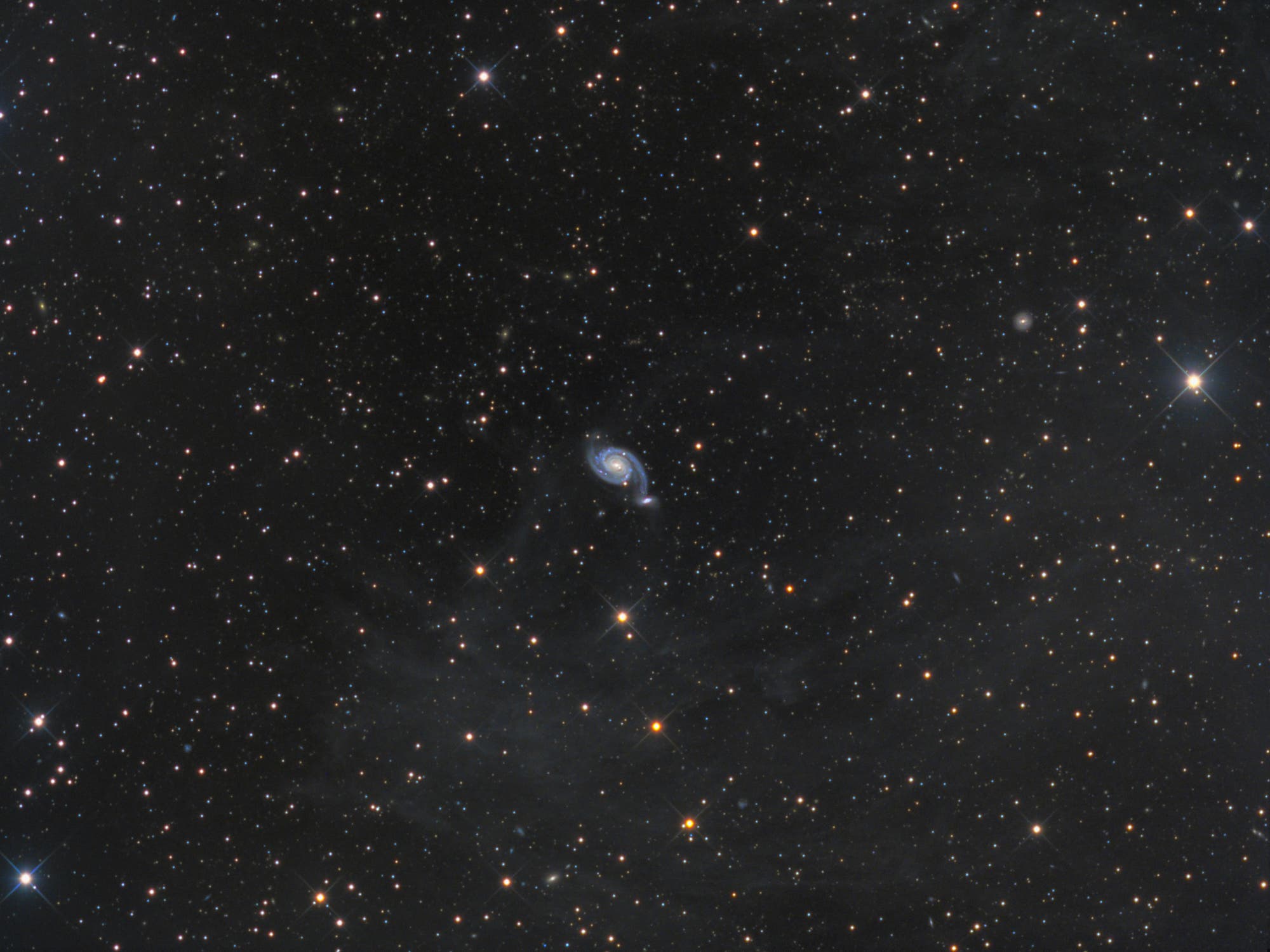 Galaxien Arp 86 (NGC 7753 und NGC 7752)