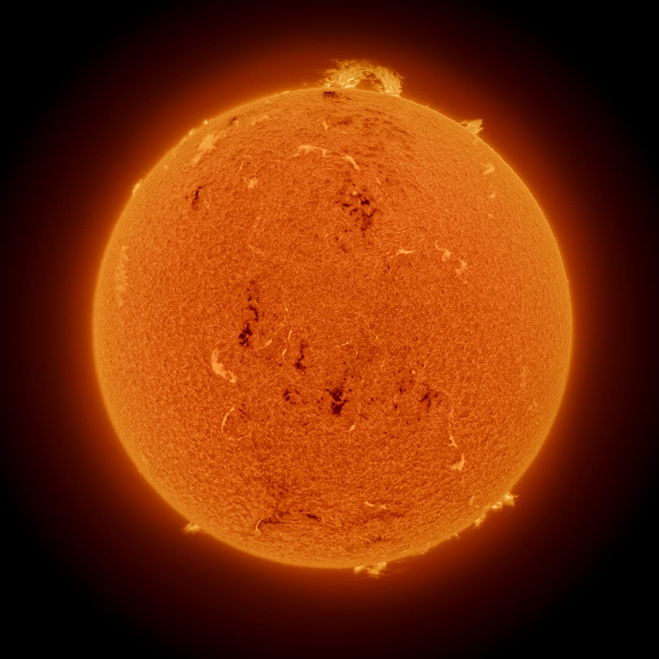Sonne vom 2. Juli 2025