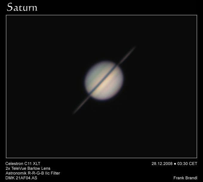 Saturn am 28.12.2008