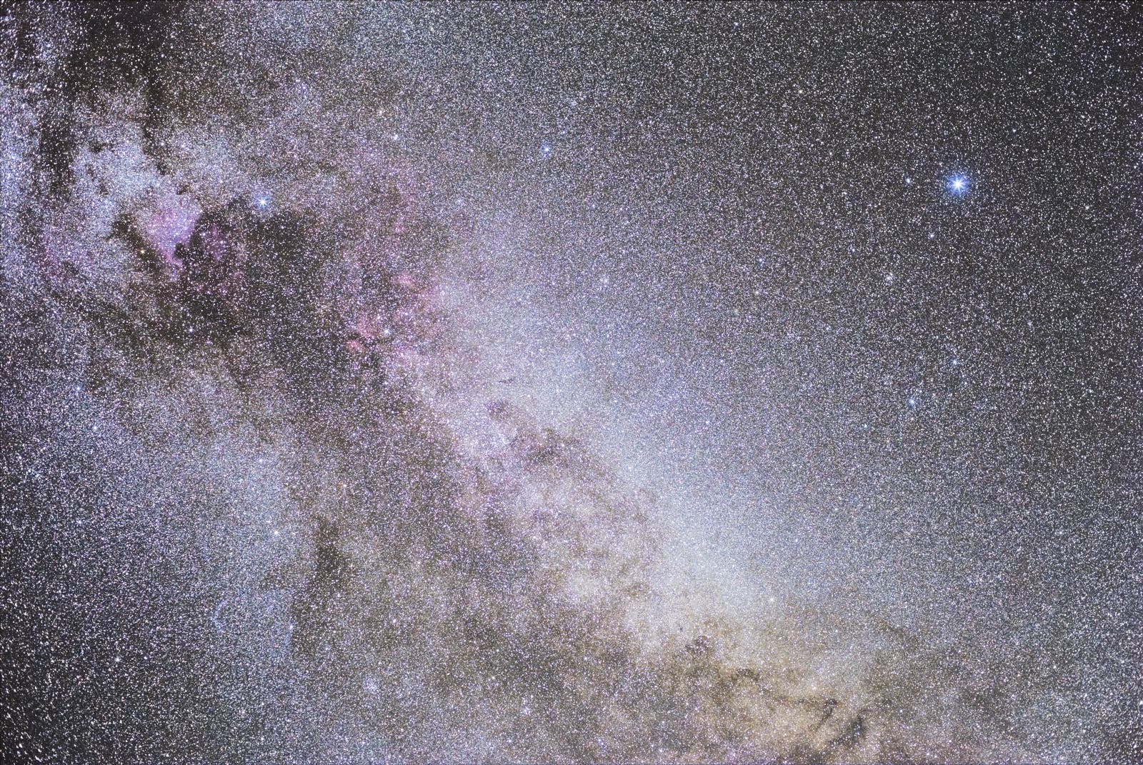 Sternenmeer zwischen Deneb und Vega