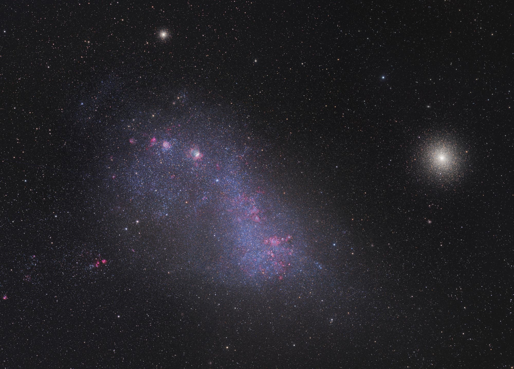 Mosaik: Die Kleine Magellansche Wolke & 47 Tucanae