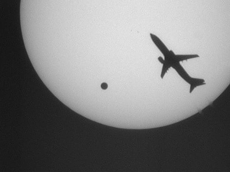 Venus vor der Sonne