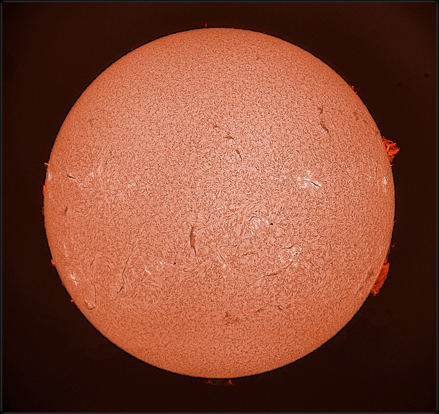 Aktive Sonne vom 4. Oktober 2014