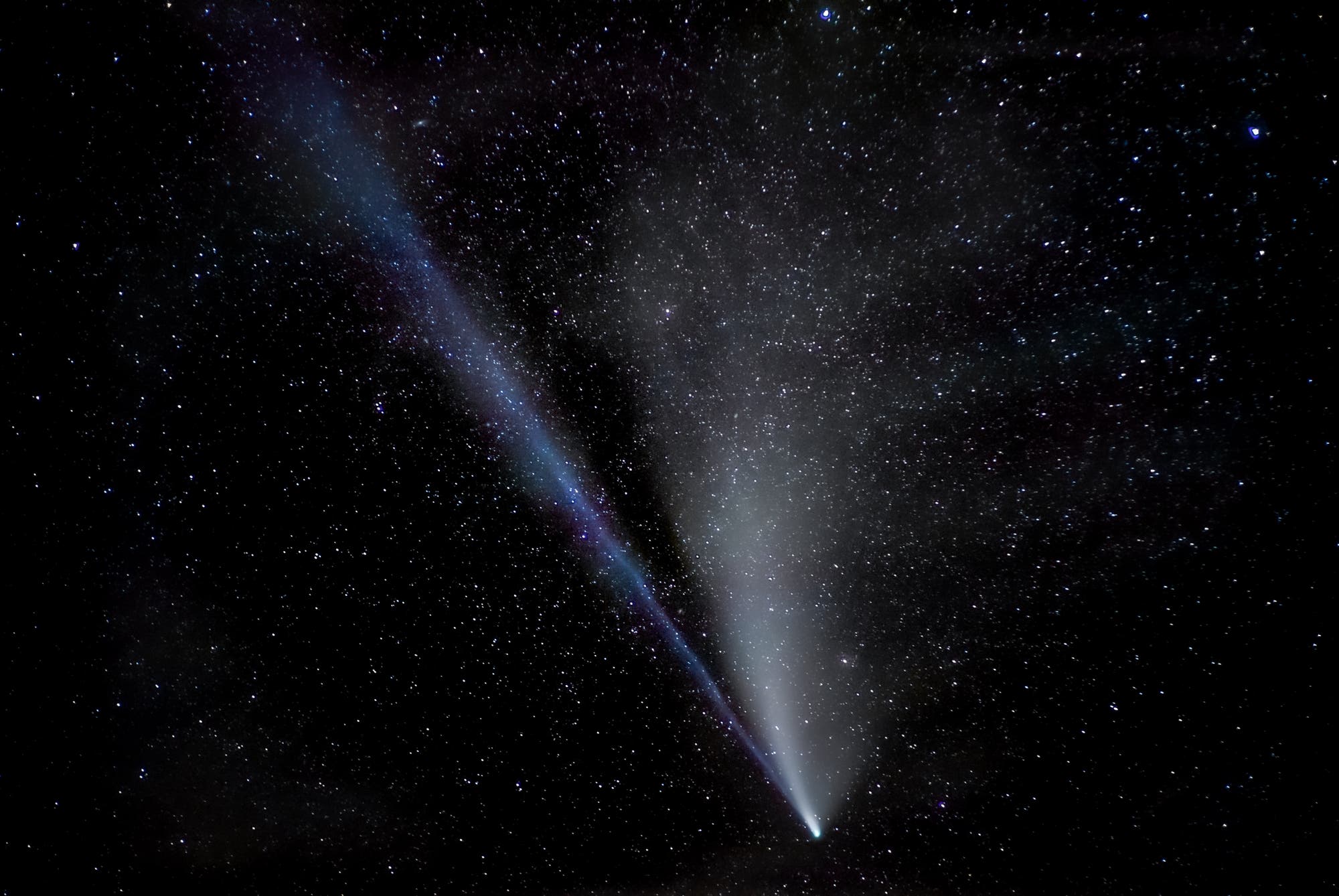 Komet Neowise von 25. Juli 2020 im Sternenpark Rhön