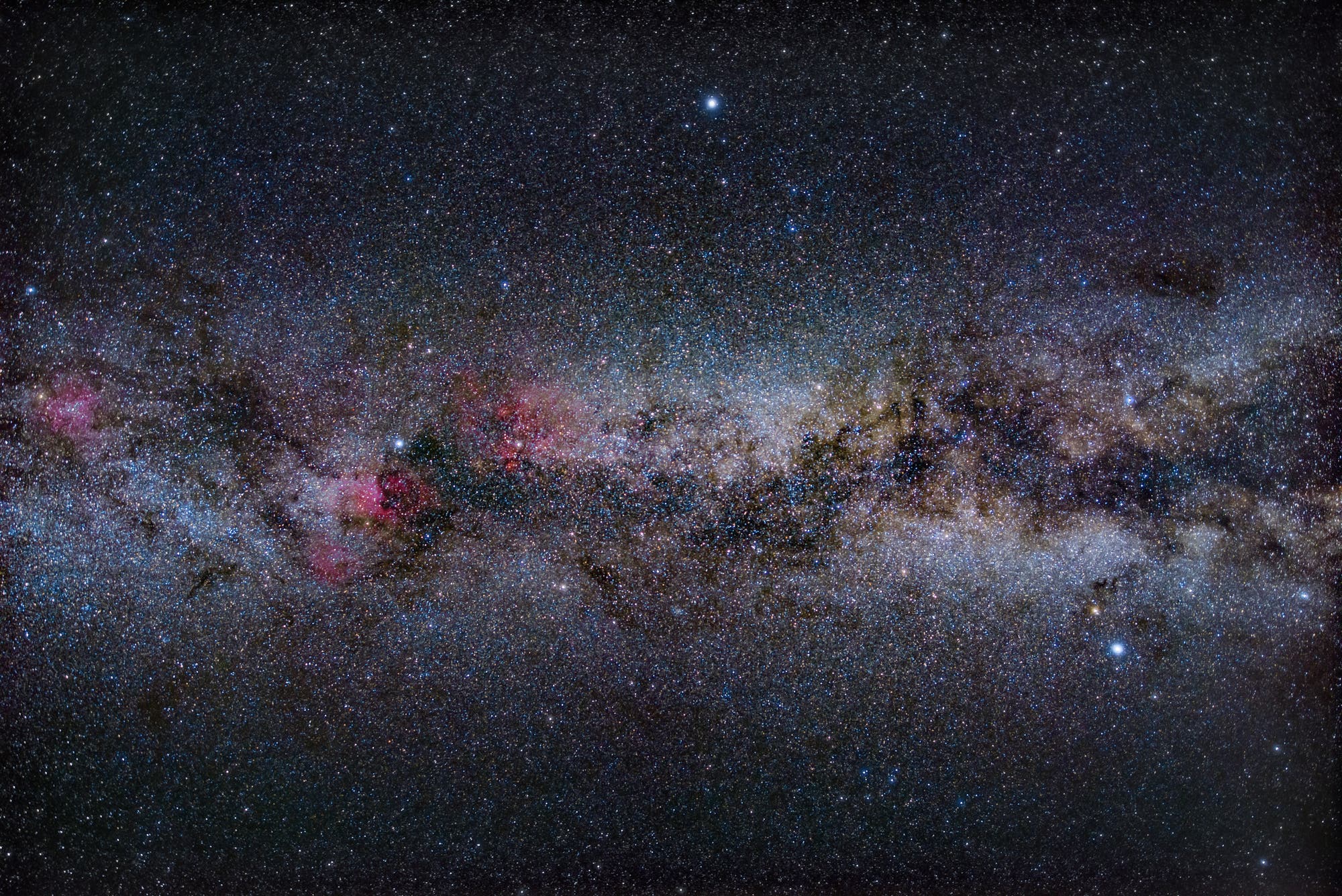Milchstraße im Sternbild Schwan 