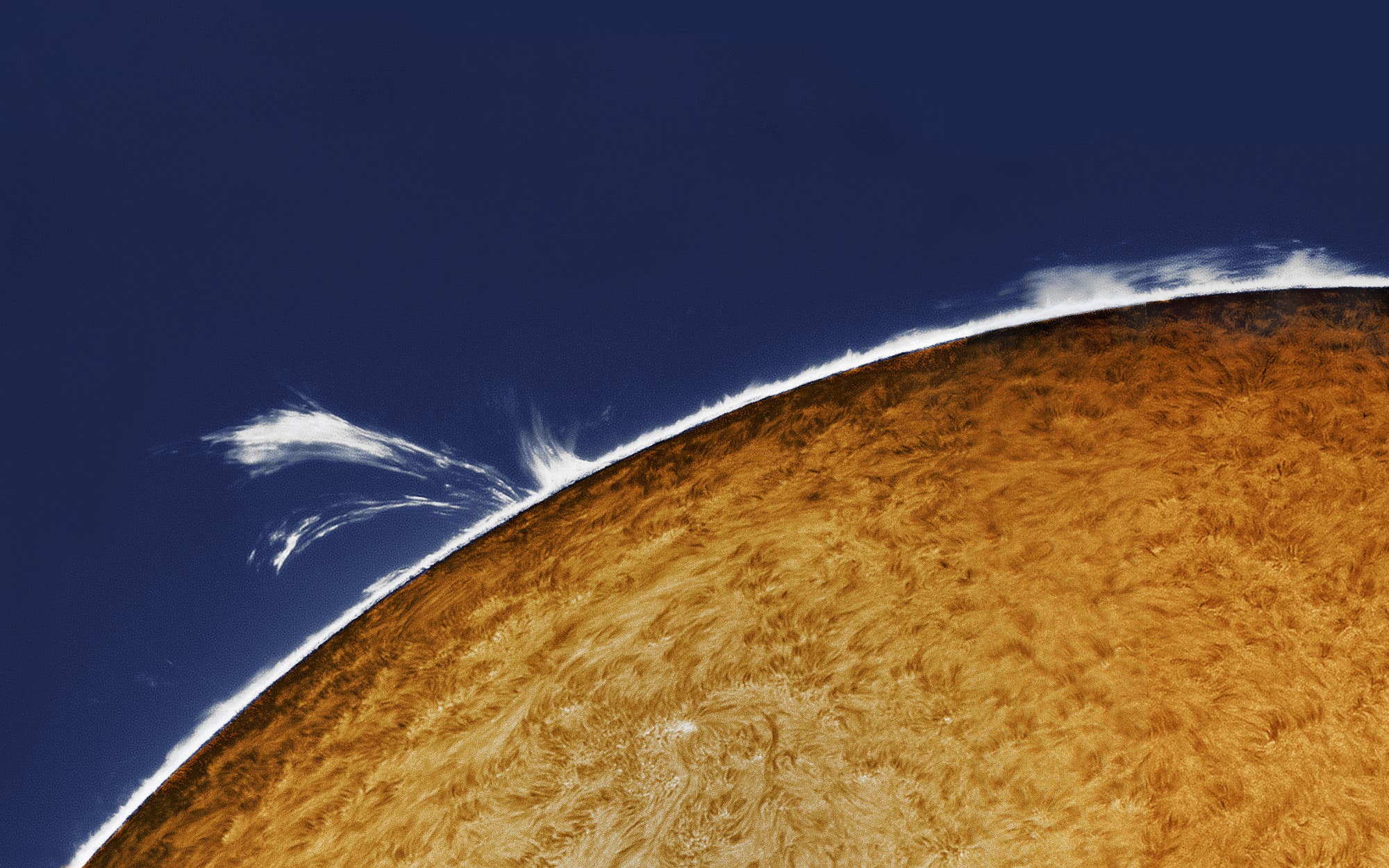 Eruption auf der Sonne