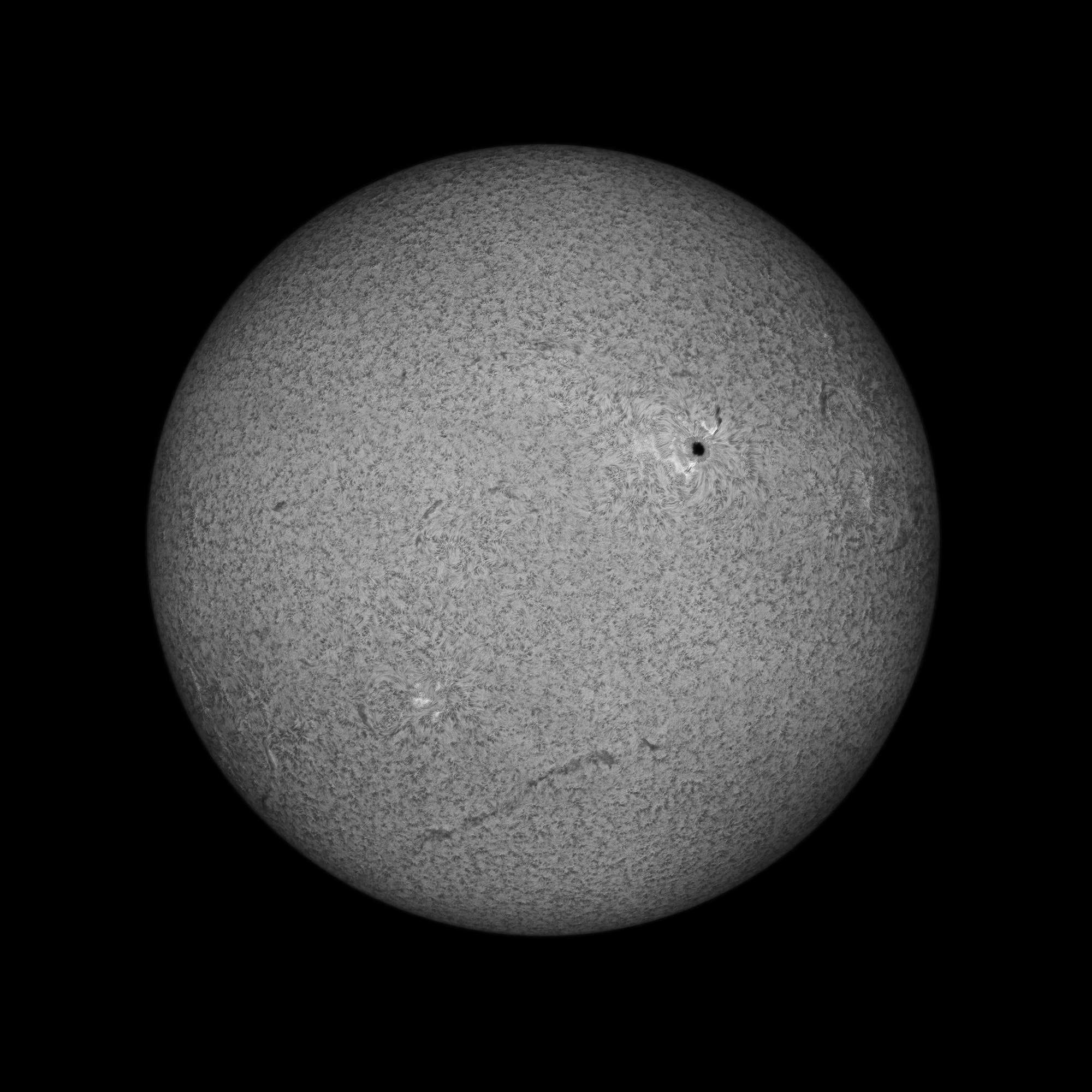 Sonne in H-Alpha am 22. Mai 2016