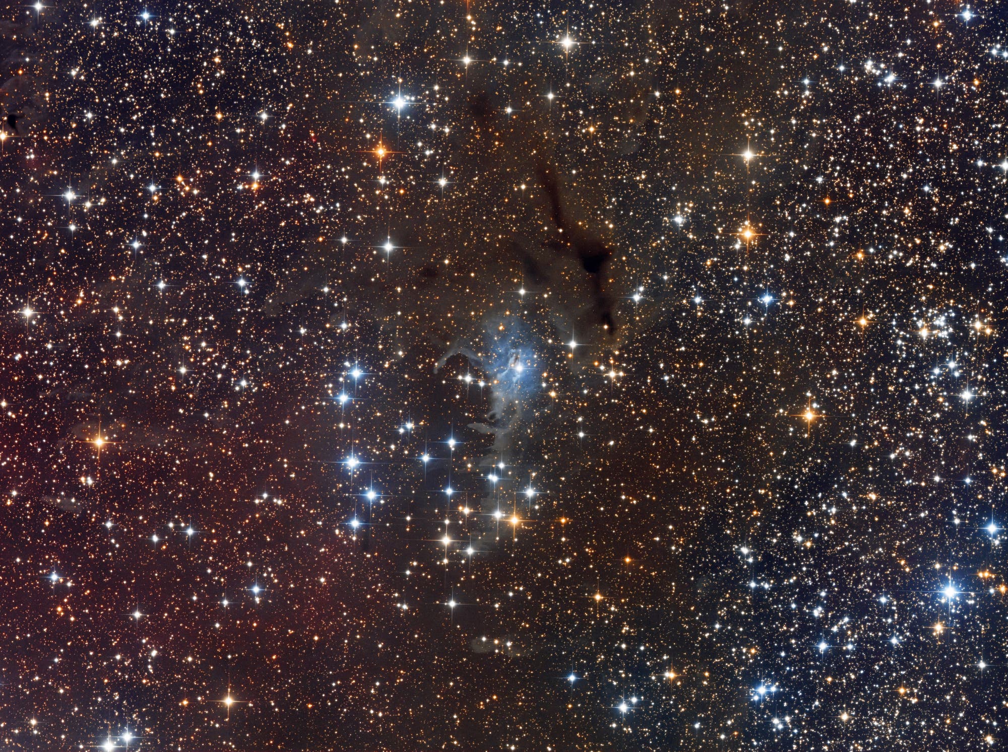 NGC 225 Segelboot-Haufen