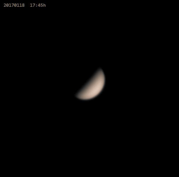 Venus am frühen Abend