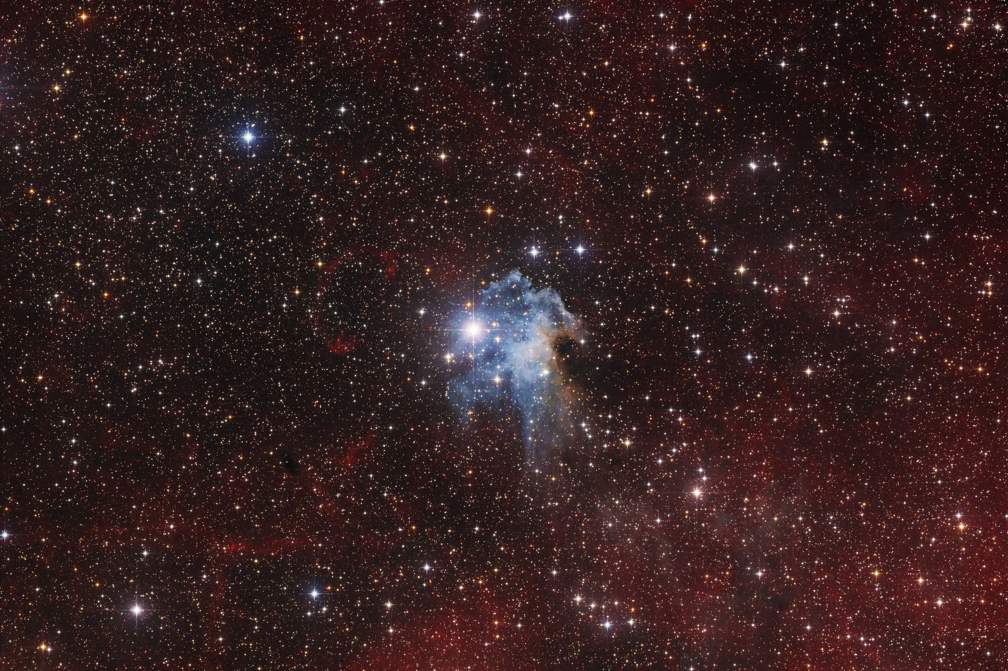 IC 5076 Staubdominierter Reflexionsnebel