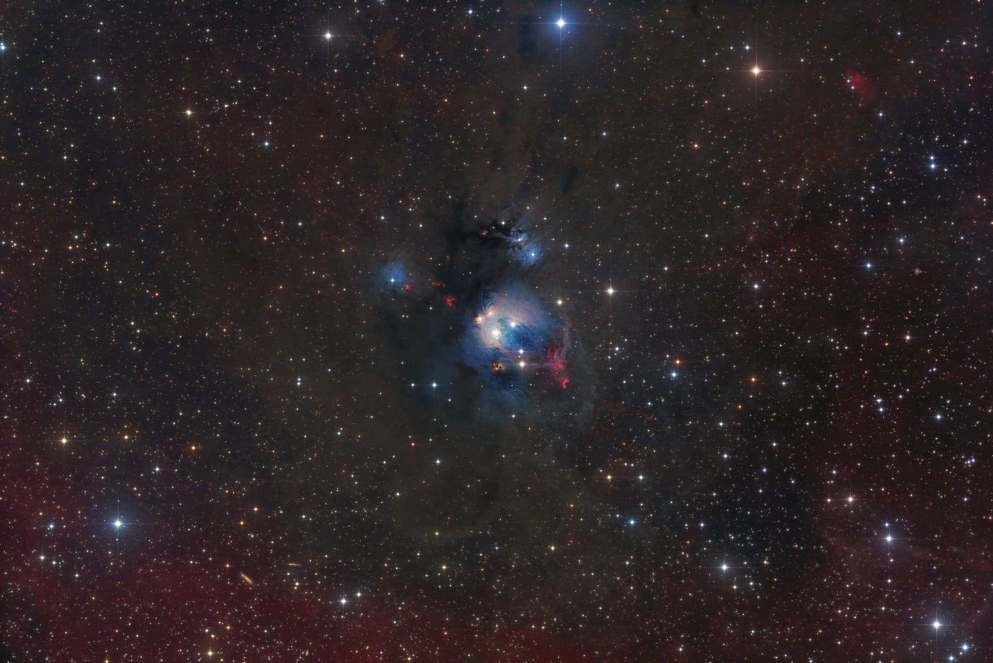 NGC 7129 Reflexionsnebel 