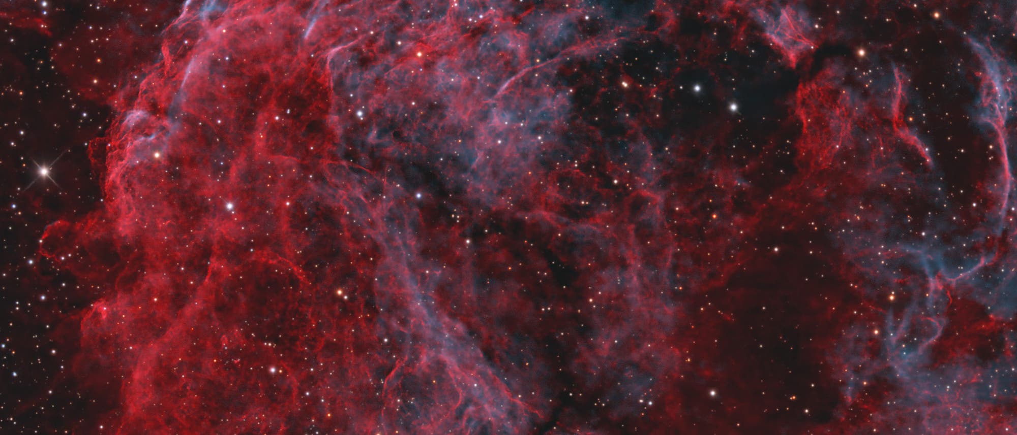 IC 443, der Quallen-Nebel, eine Detailstudie